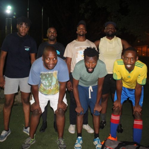 The Team 2016 Back Row: Khayelihle Mthembu, Nkosinathi Ntuli, Mazizi Dlamini Front Row: Thabang Ketshabile, Peter Mopai, Katlego Makabanyane